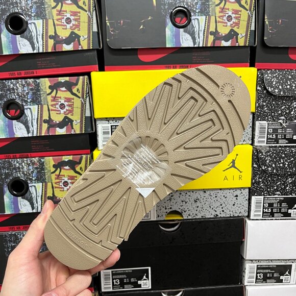 UGG Platform Ankle Womens Boots in Light Beige - Picture 8 of 9